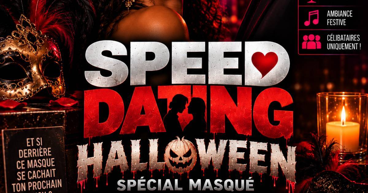 Speed Dating Halloween Masqué