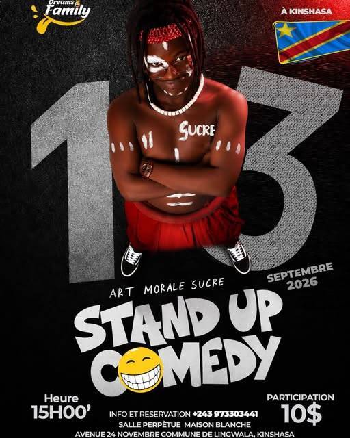 Stand Up Comedy avec Art Morales Sucre