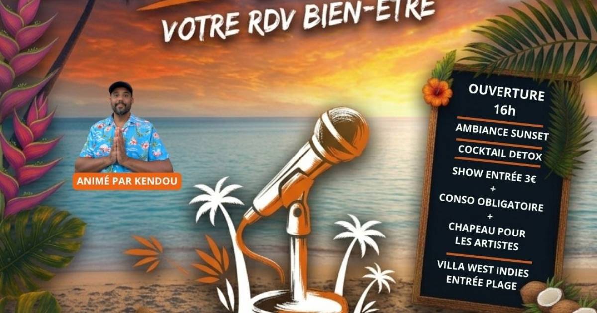 Soirée stand-up et slam en Martinique