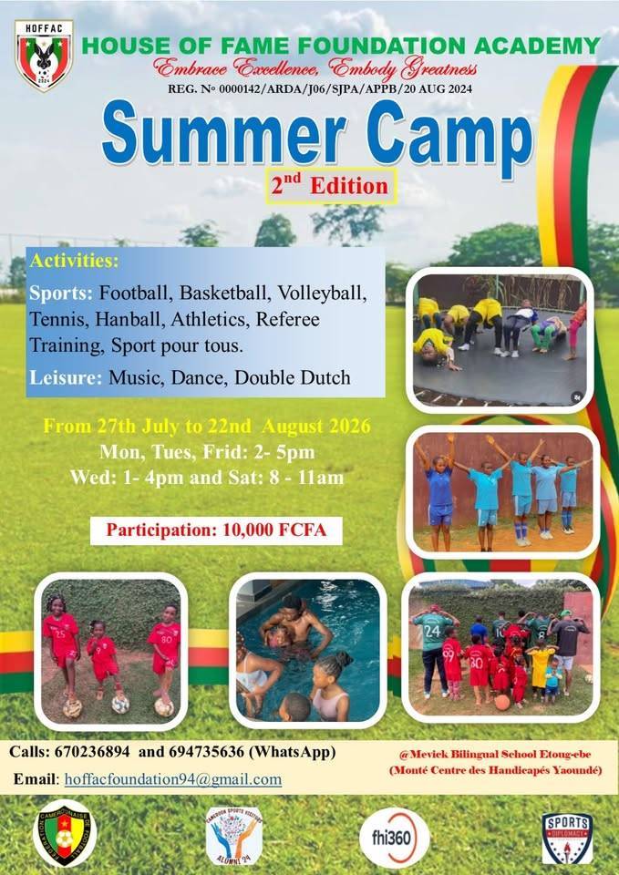 Summer camp "the launch of the 2nd edition "