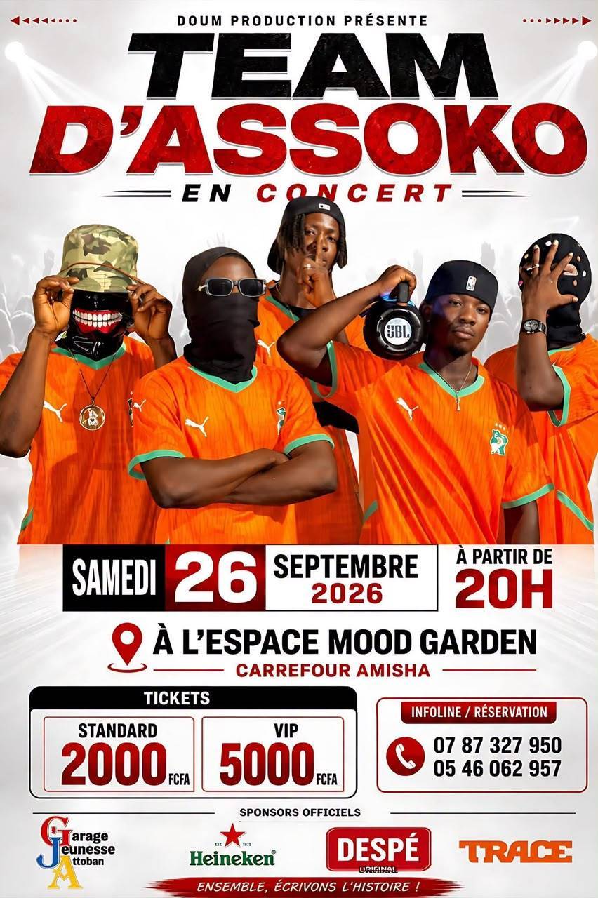 Team d'Assoko en concert