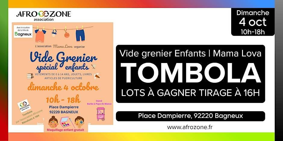 Tombola Vide-Grenier Maman et Enfants