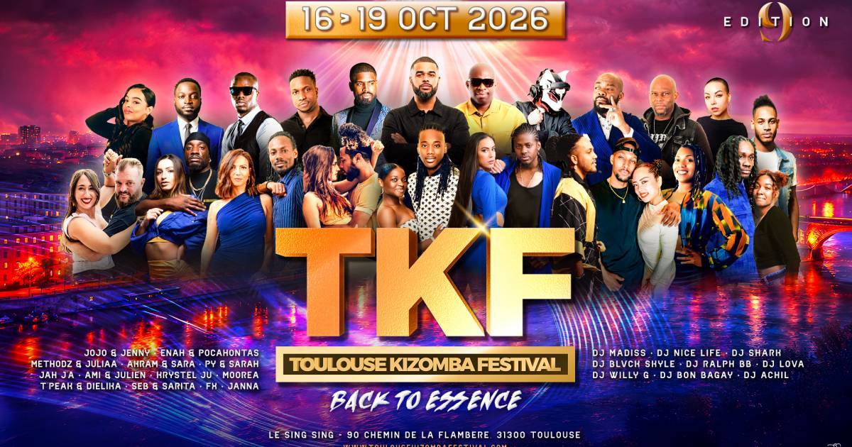 Toulouse Kizomba Festival du 16 au 19 octobre