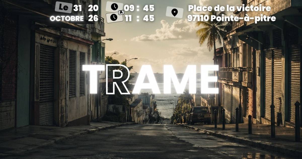 Trame une enquête immersive en Guadeloupe