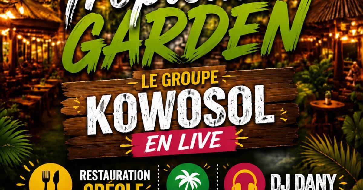 Kowosol en live à la Guinguette créole