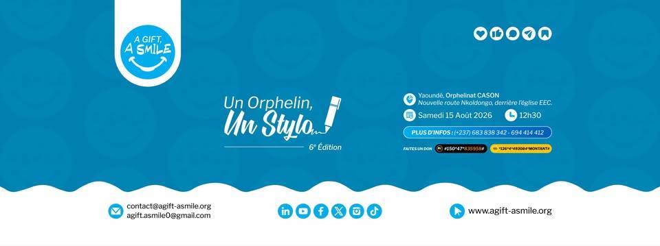 UN ORPHELIN, UN STYLO (6e Édition)