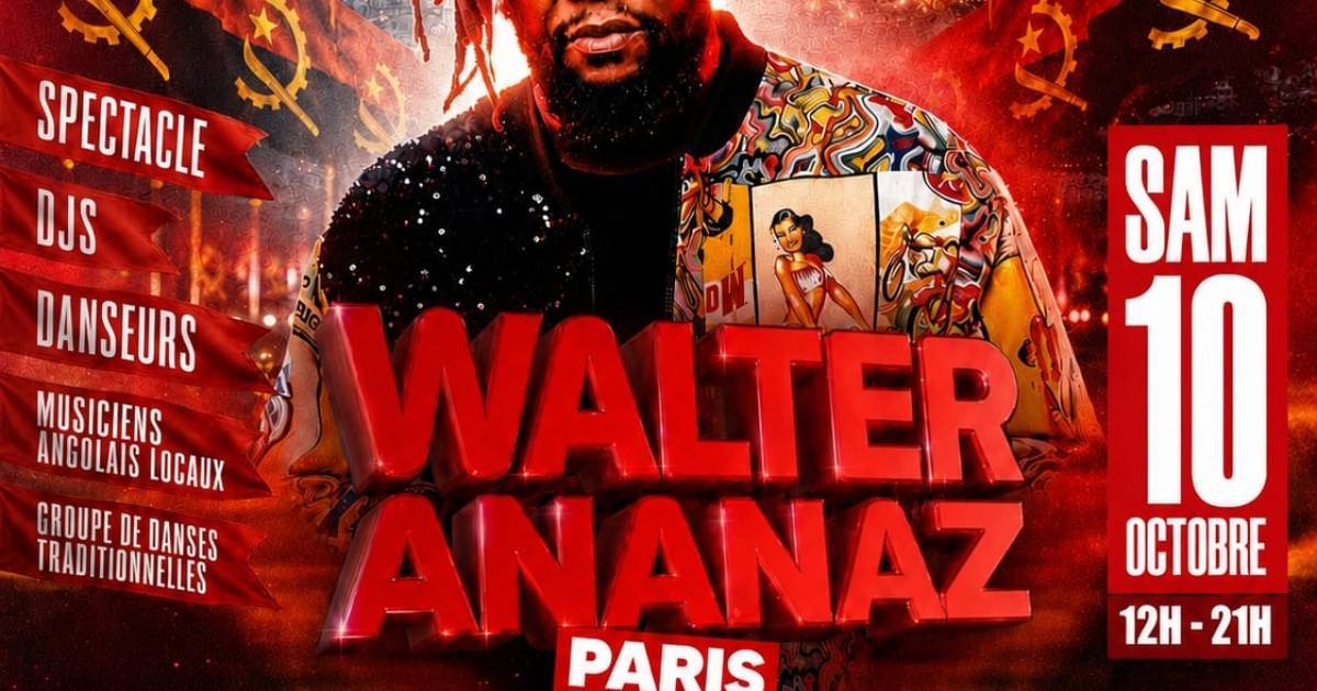 Walter Ananaz Paris Samedi 10 Octobre