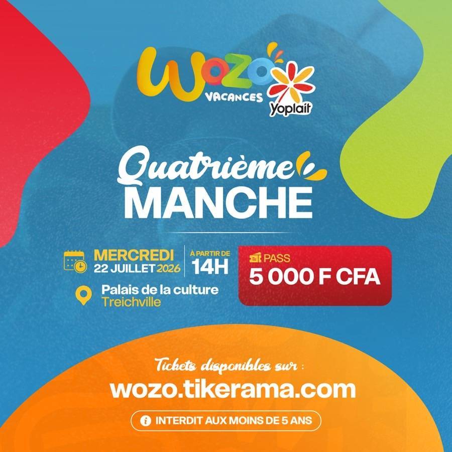 WOZO VACANCES YOPLAIT 2026- QUATRIÈME MANCHE