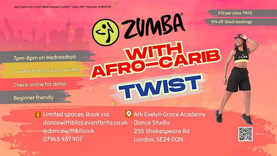 Zumba Afro-Carib, tous niveaux